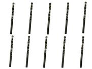 10 Brocas 5,5 x 93mm Aço Rápido HSS Pro - Rocast