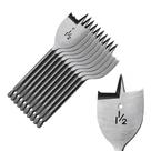 10 Brocas Chata Madeira Aco Carbono 38mm 1.1/2 Rocast 530048