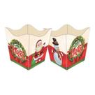 10 Cachepot De Papel Para Festa Doce Decoração Tema Natal