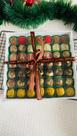 10 Caixa para doce 25x25 com tampa em acetato
