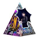 10 Caixas Cone Wandinha com Aplique 3D