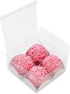 10 caixas cristal (4 doces) 4x8x8 transp. c1671 ideia