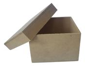 10 Caixas De Mdf Cru Tampa Sapato 10x10x5