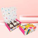 10 Caixas Feliz Dia para Presente para 6 Doces