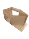 10 Caixas Panetone Gourmet 1kg Super Resistente Com Visor - 20x20x20cm