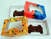 10 caixas para Controle de Chocolate (berço para 1 controle GRANDE)