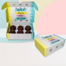 10 Caixas Rotina para Presente para 6 Doces