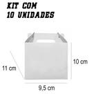 10 Caixinhas Com Alça Para Caneca / Xícara 325ml 9cm x 11cm x 10cm Kit