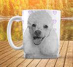 10 Canecas Branca Personalizado Cachorro Poodle