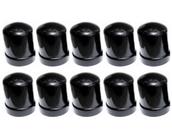 10 Capa de Porca Russa Black Preta Roda Caminhão 32/33mm 10 Capa de Porca Russa Black Preta Roda Caminhão 32/33mm