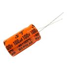 10 Capacitor Bipolar Para Alto Falante 100X100 100uf 100v Reforçado 105c