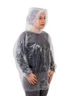 10 capas de chuva descartável transparente