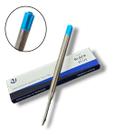 10 Carga Refil De Caneta Metal Compativel Tipo Crown Parker Cor Azul