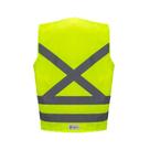10 Colete Refletivo sem Bolso Amarelo Fluorescente Kalipso