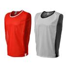 10 Coletes de Treino Divididos em Duas Cores (5 Vermelho + 5 Cinza)