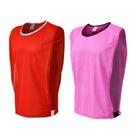 10 Coletes de Treino Divididos em Duas Cores (5 Vermelho + 5 Rosa)