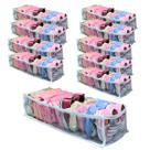 10 Colmeia Organizadora Para Body, Recém Nascido 40x15x10 Pvc Cristal