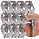 10 Condulete 3/4" Múltiplo Tipo X alumínio galvanizado Tramontina