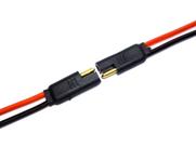 10 Conector 2 Vias com Fio 4,0 mm Chicote Plug Para Caixa 10 Conector 2 Vias com Fio 4,0 mm Chicote Plug Para Caixa