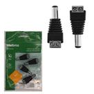 10 Conector CONEX 1000 P4 MACHO CFTV Qualidade Intelbras