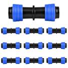 10 Conector Emenda 16mm Anel Mangueira Irrigação Gotejamento