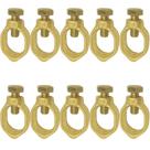 10 Conector Grampo 5/8 Aterramento Haste Terra 5/8 E 3/4