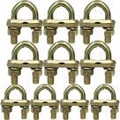 10 CONECTOR GRAMPO DUPLO GTDU 3/4 PARA HASTE TERRA 5/8 e 3/4