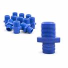 10 Conectores 1/2" Plasnova Engate Rápido 4,0x7,0 Azul Fácil Instalação