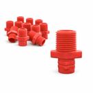 10 Conectores 1/2" Plasnova Engate Rápido 5,6x8,0 Laranja Fácil Instalação 10 Conectores 1/2" Plasnova Engate Rápido 5,6x8,0 Laranja Fácil Instalação