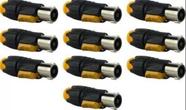 10 Conectores Plugue Speakon Macho 4 Vias Linha Profissional Mxt