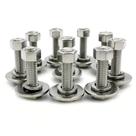 (10 conjuntos) Parafusos de cabeça hexagonal de aço inoxidável Parafusos 1/4-20x1-1/4