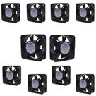 10 Coolers Para Painel 220vca Rolamento Esfera Metaltex
