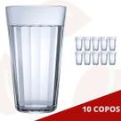 10 Copo Americano Long Drink Nadir 345ML Caipirinha Chopp