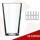 10 Copo de Vidro Cairo Transparente Nadir Suco Água Bebidas 10 Copo de Vidro Cairo Transparente Nadir Suco Água Bebidas