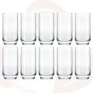 10 Copo de Vidro Lights 410ML Transparente Long Drink Suco