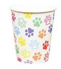 10 Copos de Papel Patinhas Coloridas 270ml Silver Festas - Inspire sua Festa Loja