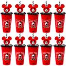 10 Copos Minnie Orelhinhas Aniversário Lembrancinha Festa