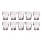 10 Copos Shot Vidro Vodka Tequila Cachaça Dose 45mL Bar