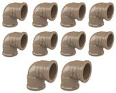 10 Cotovelos Soldáveis 3/4" x 90º - Fortlev