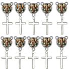 10 Crucifixos + 10 Entremeios Nossa Senhora Aparecida Niquel 10 Crucifixos + 10 Entremeios Nossa Senhora Aparecida Niquel