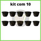 10 Cuias Tamanho 18 Ideal Para Suculentas Material Plástico Resistente