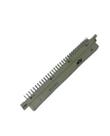 10 DIN 64 pinos Femea solda placa 10 DIN 64 pinos Femea solda placa