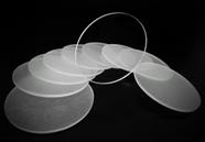 10 Discos de Acrílico Cast Cristal Virgem 3mm