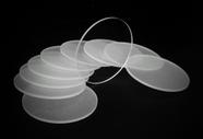 10 Discos de Acrílico Cast Cristal Virgem 3mm