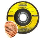 10 Discos Lixa Flap 4.1/2 Grão 80 Classic Basic Beltools