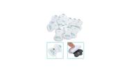 10 Eletrodo Pads Acupuntura Terapia Máquina Digital Massager 10 Eletrodo Pads Acupuntura Terapia Máquina Digital Massager