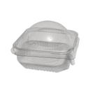 10 Embalagem Flip Bolinho 100ml Mini Doce Brownie Donut Tampa Bolha Cristal