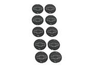 10 EMBLEMAS BOTON RESINADO P/ CHAVE CANIVETE LINHA Chevrolet (c/ fundo preto) KD VVDI POSITRON