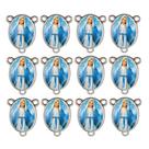 10 Entremeio Nossa Senhora das Graças Oval Montagem Terços