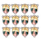 10 Entremeio Nossa Senhora das Lagrimas Oval Montagem Terços